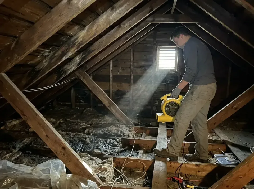 attic-water-damage-drying-proc-007 — frequently asked questions, Emergency Water Extraction & 24/7 Flood Response in French…